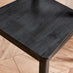 Lynton Small Black Wooden Dining Table & 4 Black Dining Chairs