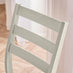 2x Lynton Whitewash & Light Grey Wooden Dining Chairs
