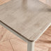 Lynton Small White & Light Grey Wooden Dining Table with 2 Chairs & Bench