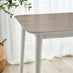 Lynton Rectangular White & Grey Wood 6 Seater Dining Table