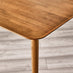 Lynton Rectangular Walnut Effect Wood 4 Seater Dining Table