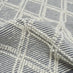 Maeve Grey Diamond Pattern Wool Rug 160x230cm
