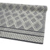Maeve Grey Diamond Pattern Wool Rug 160x230cm