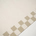 Matilda White & Beige Check Border Flatweave Rug 200x290cm