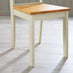 Bude Cream Round Wooden Dining Table & 2 Millford Chairs
