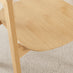 Leif Oak Veneer Wooden Rectangular Extending Table & 4 Masa Oak Dining Chairs