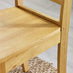 Bude Oak Effect Round Wooden Dining Table & 4 Millford Chairs