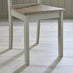 Bude Grey Round Wooden Dining Table & 4 Millford Chairs