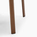 2x Mirelle Charcoal Grey Fabric Dining Chairs Bronze Legs