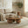 Olympus Mango Wood Walnut Finish Coffee Table