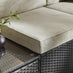 Orlando Black Rattan & Grey 8 Seat Modular Garden Sofa