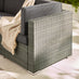 Orlando Grey Rattan & Grey 8 Seat Modular Garden Sofa