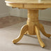 Padstow Oak Effect Wooden Extending Dining Table & 6 Millford Chairs