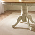 Padstow Cream Wooden Extending Dining Table & 4 Millford Chairs