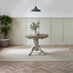 Padstow Grey Wooden Extending Dining Table & 6 Millford Chairs