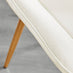 Novara 100cm Gold Round Dining Table and 4 Cream Pesaro Gold Leg Chairs