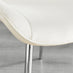 Arezzo Large Extending Dining Table and 8 Cream Pesaro Silver Leg Chairs