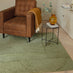 Rift Green Carved Arches Rug 160x230