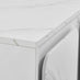Selene White Marble Effect 4 Door Sideboard