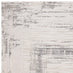 Strata Grey & Cream Sketched Border Rug 200x300