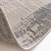 Strata Grey & Cream Sketched Border Rug 120x170