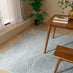 Swirl Blue Rug 160x230