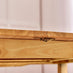 Salcombe Extending Oak Effect Wooden Table with 4 Whitby Chairs & 1 Large Bench
