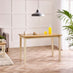 Salcombe Small Rectangular Wooden Table & Tenby Small Bench