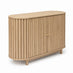 Tam Oak Wood Effect 2 Door Sideboard