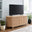 Tam Oak Wood Effect 2 Door Storage TV Stand