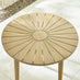 Tari & Hamburg Wood 4 Seat Round Table Garden Dining Set