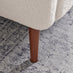 Teddy White Boucle Arm Chair