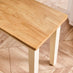 Salcombe Small Rectangular Wooden Table & Tenby Small Bench