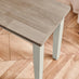 Salcombe Extending Light Grey Wooden Table with 2 Whitby Chairs & 2 Large Benches