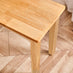 Salcombe Extending Oak Effect Wooden Table with 4 Whitby Chairs & 1 Large Bench