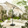 Vertical Cream Garden Parasol Only (No Base)