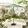 Vertical Green Garden Parasol Only (No Base)