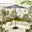 Vertical Grey Garden Parasol & Base Set