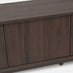 Vienne Walnut Wood Effect 3 Door Large Storage TV Stand