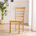 Salcombe Extending Oak Effect Wooden Table with 4 Whitby Chairs & 1 Large Bench