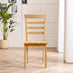 Salcombe Extending Oak Effect Wooden Table with 4 Whitby Chairs & 1 Large Bench