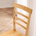 Salcombe Extending Oak Effect Wooden Table with 4 Whitby Chairs & 1 Large Bench