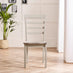 Salcombe Extending Light Grey Wooden Table & 6 Whitby Dining Chairs