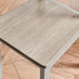 Salcombe Extending Light Grey Wooden Table with 4 Whitby Chairs & 1 Large Bench