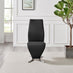2x Willow Black Faux Leather 'Z' Dining Chairs