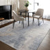 Zephyr Blue Metallic Lustre Rug 160x230