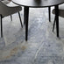 Zephyr Blue Metallic Lustre Rug 160x230