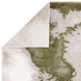 Zephyr Green Metallic Lustre Rug 120x170
