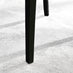 Giovani 6 Black Dining Table & 6 Grey Belgravia Black Leg Chairs