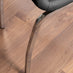 Giovani 6 Grey Dining Table & 6 Black Isco Chairs